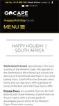 Mobile Screenshot of happyholiday.co.za